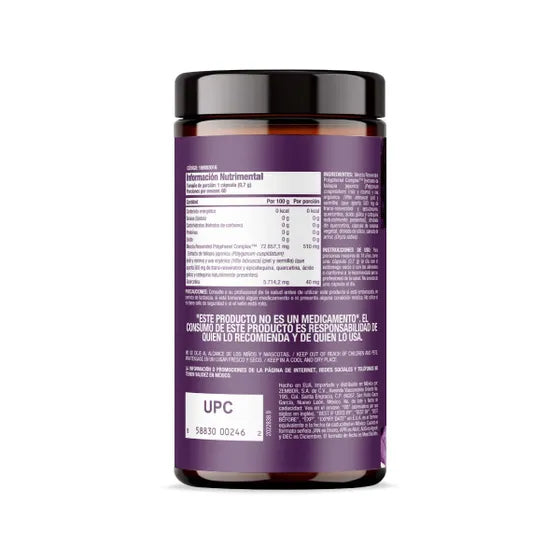 Resveratrol 500 mg Resvitale 60 Cápsulas