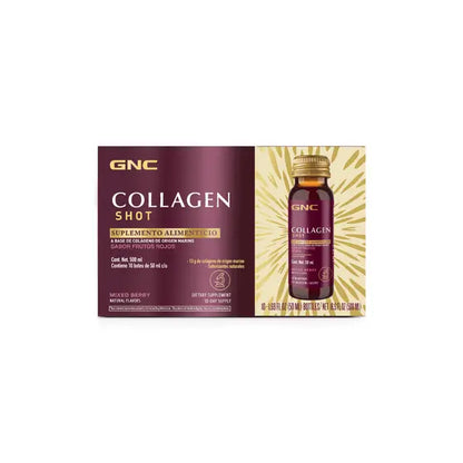 Bebida de Colágeno Marino GNC Frutos rojos 10 pack