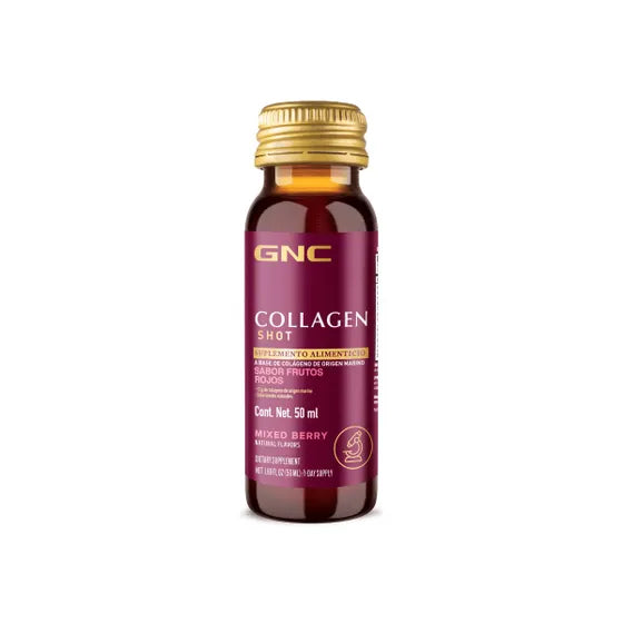 Bebida de Colágeno Marino GNC Frutos rojos 10 pack