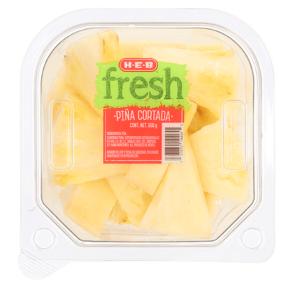 HEB Fresh Piña Cortada 500 g